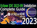 How to install Eclipse IDE 2023-09 on Windows with JDK 2023 Update with Java 20