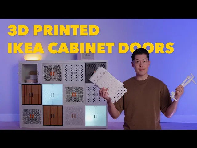 IKEA KALLAX Cabinet doors video thumbnail