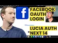 Facebook Oauth Authentication Lucia Auth Next JS Full Tutorial PostgreSQL Drizzle ORM Typescript