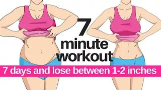 Download 7 DAY CHALLENGE 7 MINUTE WORKOUT TO LOSE BELLY FAT - HOME WORKOUT TO LOSE INCHES   Lucy Wyndham-Read MP3