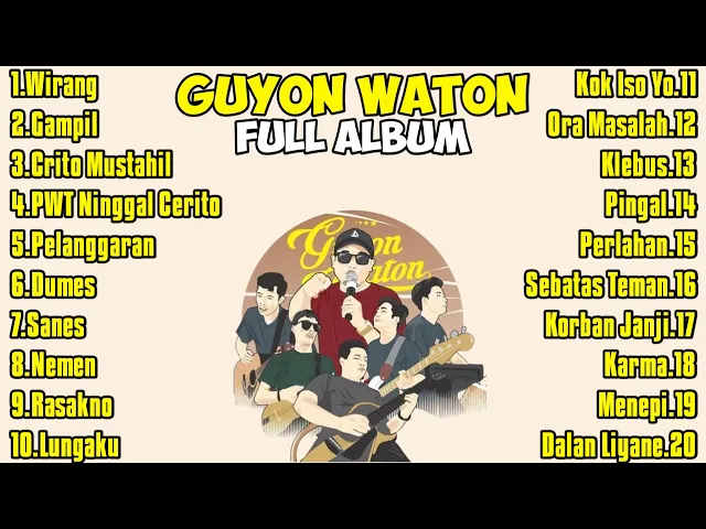 Download MP3 Guyon Waton - Full Album Terpopuler 2024