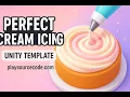 Perfect Cream Icing Cake - Unity Template ASMR Frosting Satisfy Buy Reskin at Playsourcecode com