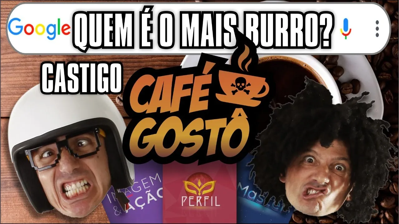 QUEM É O MAIS BURRO COM CASTIGO CAFÉ GOSTO - Irmãos Piologo Games