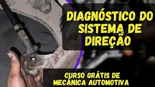 Diagnóstico e Reparo do Sistema de direção - Curso de Mecânica Automotiva gratuito - aula prática 9