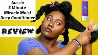 Aussie 3 MINUTE MIRACLE Moist Deep Conditioner REVIEW
