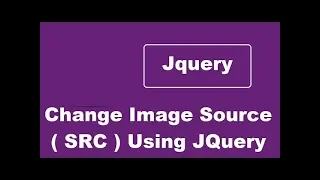 Change Image Source Path Using JQuery - Image Src