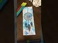 Easy Sketchpen Art Dreamcatcher drawing