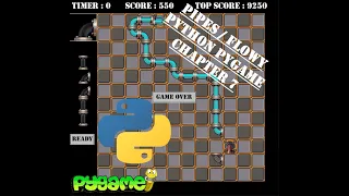Pipes Flowy - Chapter 7 Python Pygame Module Programming Beginners