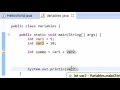 java tuto 7 Operations arithmetiques sur les variables