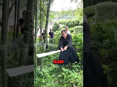 How Can Japanese Slash So Cleanly With Katanas⁉️😱