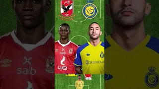 النصر السعودي ضد الأهلي المصري 