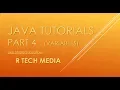 JAVA FOR BEGINNERS PART 4 VARIABLES LIKE SHARE SUBSCRIBE