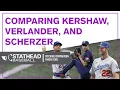 Kershaw vs Verlander vs Scherzer Stathead Baseball Pitching Comparison Tool