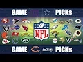 NFL Picks Predicting EVERY GAME Week 2