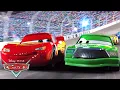 Download Lagu Lightning McQueen \u0026 Chick Hick's Rivalry | Pixar Cars | @disneyjr