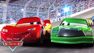 lightning mcqueen u0026 chick hicks rivalry pixar cars disneyjr