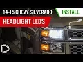 How to Install 2014-2015 Chevrolet Silverado Headlight LEDs Diode Dynamics