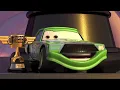Cars - Chick Hicks wins the piston cup