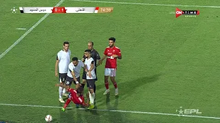 شاهد ضرب لاعب حرس الحدود لـ كهربا 