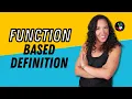 What is a Function Based Definition BCBA Exam Prep