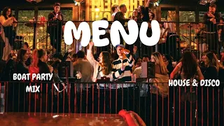 House Disco DJ Set Paris Boat Party MENU
