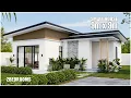 Lagu Modern Tiny House Design | 2 Bedroom | Complete House Tour with Floor Plan