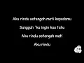 Download Lagu D'Masiv - Rindu Setengah Mati (Lirik)