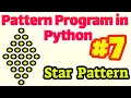 Pattern Program in Python Star Pattern Diamond