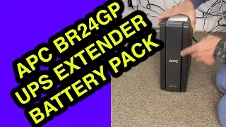 Legacy APC External Battery Backup Pack BR24BPG for UPS Model BR1500G Review