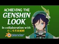 Achieving the Genshin Impact look Blender Shader tutorial Collab with
