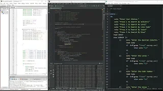 Using C Python and Shell Script to search a CSV data file