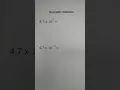 Scientific Notation