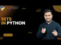 Sets in Python The Complete Python Course Basic to Advance Python Tutorial