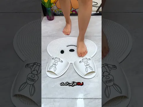 ستكون النعال ذات الوسادات المطاطية لامعة للغاية! 🧼🩴✨ #shorts