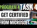 Microsoft Virtual Internship Task 4 - Program 4 Realize the impact of a positive first impression