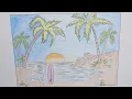 Beautiful landscape Coloring Coloring For Kids Episode Simple landscape coloring kids s