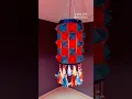 Lagu Akash kandil making at home from paper | #diy  #shortsfeed🏮 | Diwali Decoration crafts with Nakul