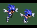 SONIC EXE sprites for 3 minutes and 55 seconds