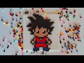 Son Goku Dragon Ball Z Hama Beads Iron Beads Perler Beads Timelaps