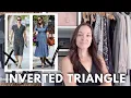 How To Style An INVERTED TRIANGLE Body Shape Styling Do s Don ts