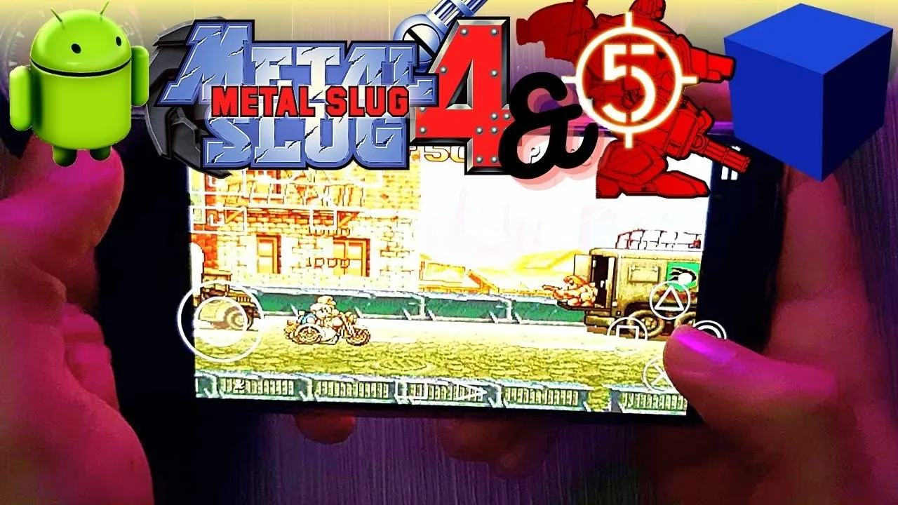 Metal Slug 4 an 5 - PS2 Emulator Android Gameplay - Aether SX2 APK - Metal Slug 4 & 5 Mobile 2022