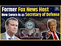 Hegseth Makes History Defense Secretary Oath with Wife and 7 Kids in Tow