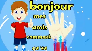 Chanson Pour Enfants Bonjour Mes Amis French Song For Kids 