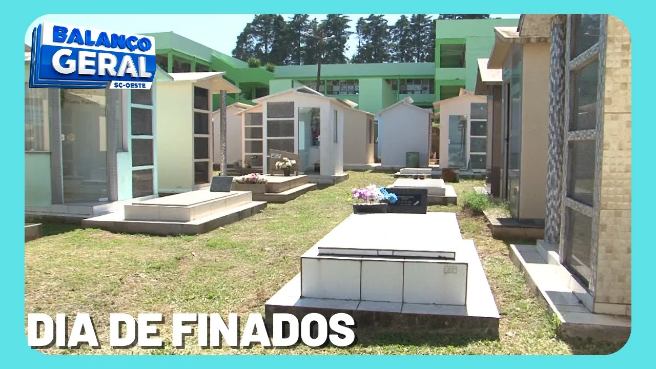 Começa a limpeza dos cemitérios para o feriado de finados em Chapecó
