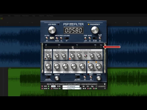 PSP stompFilter a creative effect plug-in!
