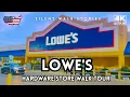 Lowe s Store Walkthrough 4K Relaxing No Talking Shopping Tour