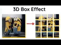 3D Boxes Background Effect Using HTML CSS and JS