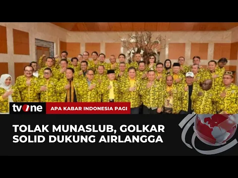 Tolak Munaslub, Golkar Solid Dukung Airlangga