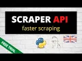 Use multiple concurrent threads to increase scraping speed Scraper API