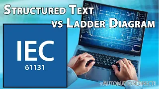 PLC Programming Ladder Logic vs Structured Text Explained from AutomationDirect